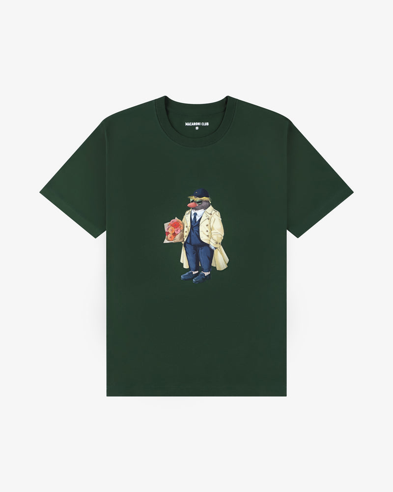 Graphic T-shirt 001_Deep Green