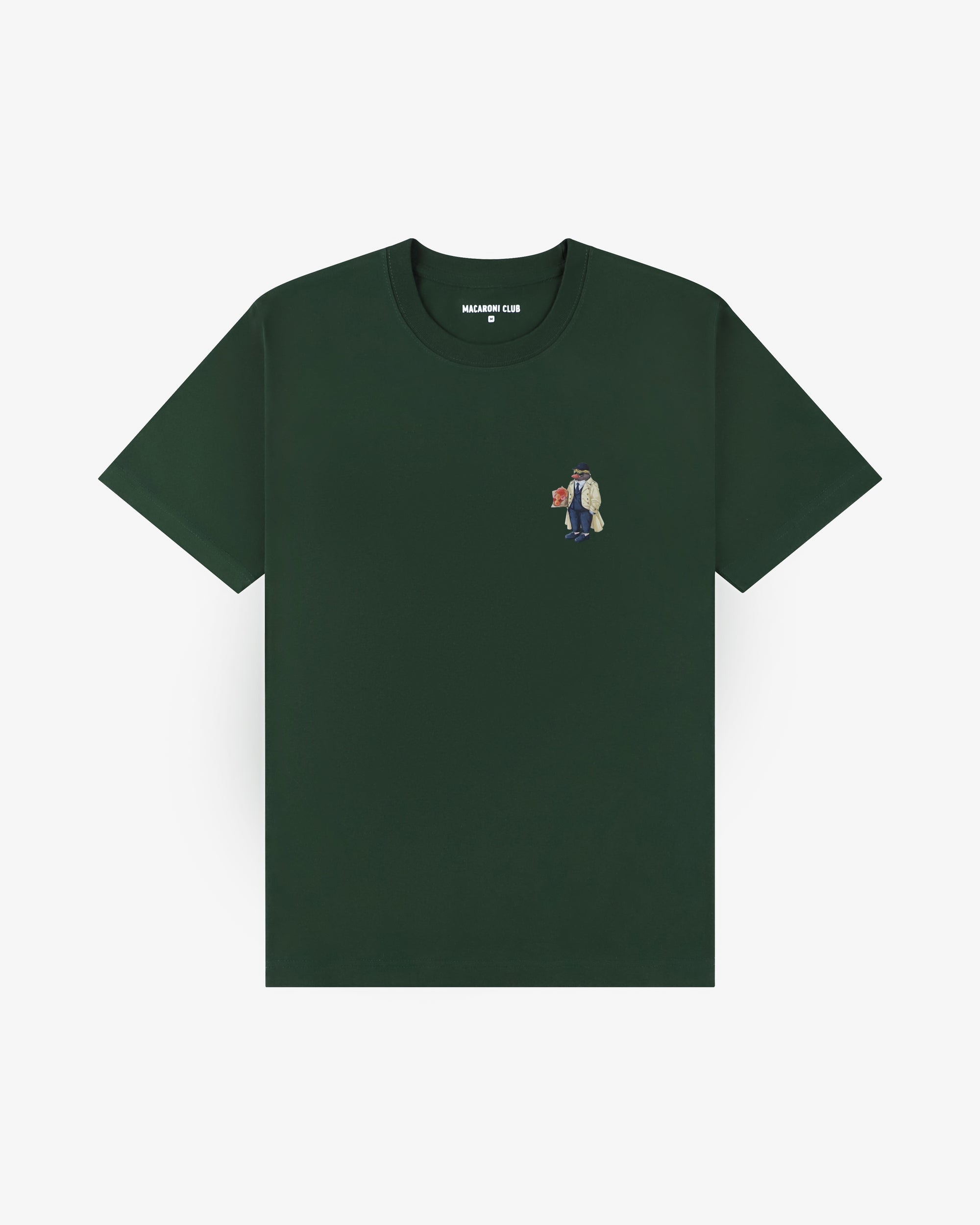 Graphic T-shirt 001_Deep Green