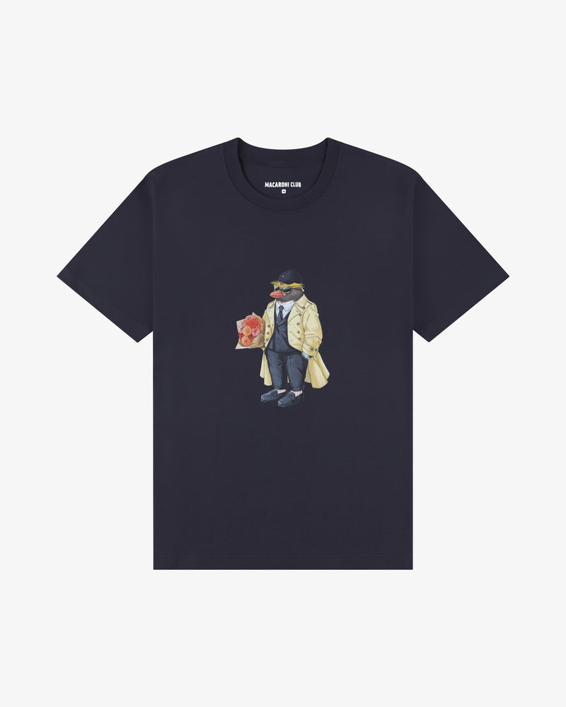 Graphic T-shirt 001_Navy