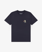 Graphic T-shirt 001_Navy
